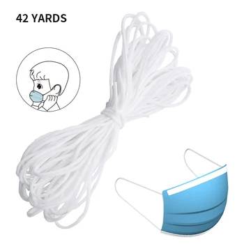 Stretch Ear Tie Rope Handmade DIY String Knit Sewing Crafts Earloop Bedspread Cuff White Earloop Cord Elastic Strap Earloop
Stretch Ear Tie Rope Handmade DIY String Knit Sewing Crafts Earloop Bedspread Cuff White Earloop Cord Elastic Strap Earloop