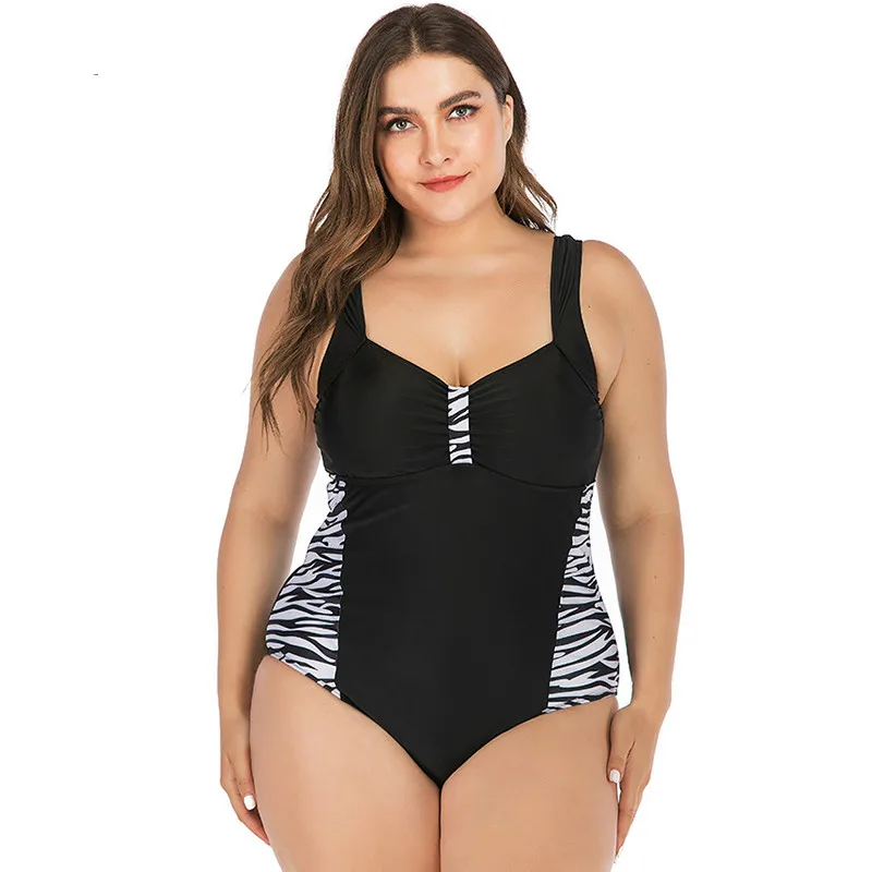 2019 Plus Size Swimwear Women One Piece Swimsuit Leopard Patchwork Monokini Large Size Bathing Suits Beachwear Swimming Suit 5XL
2019 Plus Size Swimwear Women One Piece Swimsuit Leopard Patchwork Monokini Large Size Bathing Suits Beachwear Swimming Suit 5XL