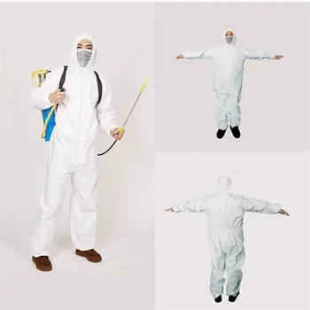 Lab Coat All-in-one Isolation Jumpsuits Prevent Dust From Invading Your Body In An All-round Way White Playsuits & Bodysuits
Lab Coat All-in-one Isolation Jumpsuits Prevent Dust From Invading Your Body In An All-round Way White Playsuits & Bodysuits