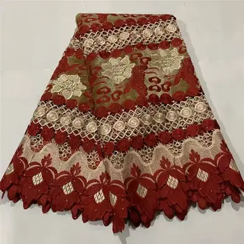 Red African lace fabric 2020 high quality French lace fabric, with stone Nigeria Nigeria lace fabric, used for size 5 JAUN
Red African lace fabric 2020 high quality French lace fabric, with stone Nigeria Nigeria lace fabric, used for size 5 JAUN