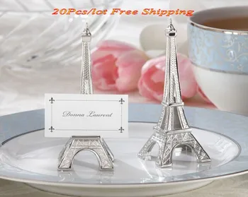 (20 Pieces/lot) Eiffel Tower Silver Place Card Holder Party Decoration gifts For Wedding and Bridal shower table decorations
(20 Pieces/lot) Eiffel Tower Silver Place Card Holder Party Decoration gifts For Wedding and Bridal shower table decorations
