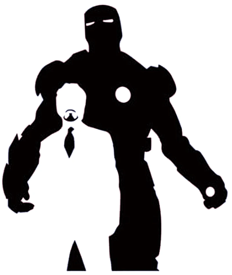 Creative Decal Iron Man Tony Stark Vinyl Decal Car Sticker for Cars Trucks Vans Walls Laptops Cups,13cm*11cm 
Creative Decal Iron Man Tony Stark Vinyl Decal Car Sticker for Cars Trucks Vans Walls Laptops Cups,13cm*11cm