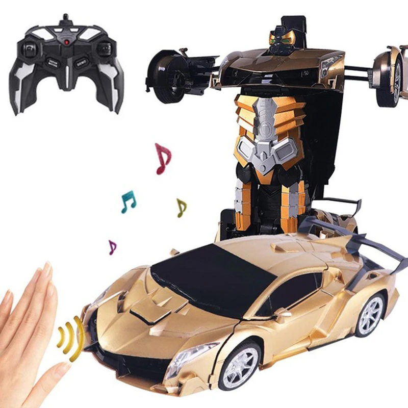 RC Transformer Car 2.4Ghz Induction Transformation Robot Car Electric Deformation Remote Control Cars Toy for Boys Children A27
RC Transformer Car 2.4Ghz Induction Transformation Robot Car Electric Deformation Remote Control Cars Toy for Boys Children A27