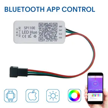 Bluetooth Controller App Control for Dream Color Led Strip Light with Chasing Effect RGB Rope Light (WS2811 WS2812B SK9822 jk187
Bluetooth Controller App Control for Dream Color Led Strip Light with Chasing Effect RGB Rope Light (WS2811 WS2812B SK9822 jk187