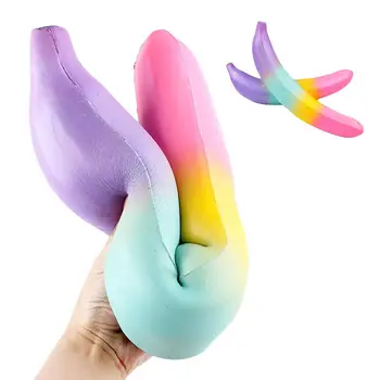 Cute Squeeze Decompression Toy Colorful Banana Soft Slow Rising Squeeze Relieve Stress For Kids Adults Toy Length 40cm
Cute Squeeze Decompression Toy Colorful Banana Soft Slow Rising Squeeze Relieve Stress For Kids Adults Toy Length 40cm