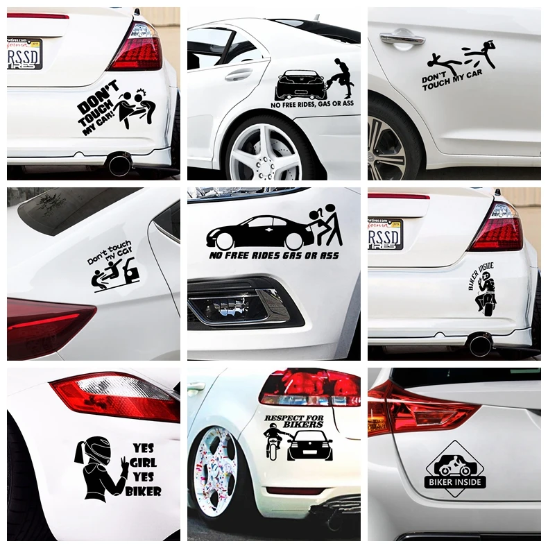 Creative Biker Inside Funny Decal Car-styling Car Sticker Cover Scratches Waterproof PVC 12cm X 8cm 
Creative Biker Inside Funny Decal Car-styling Car Sticker Cover Scratches Waterproof PVC 12cm X 8cm