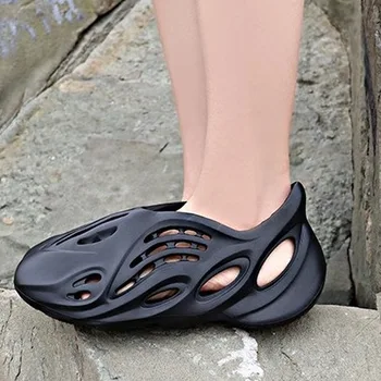 NewFashion EVA Female Hole Hole Shoes Round Toe Rubber Flat Sandals for Women Shoes Summer Slip on Holiday Beach Sandalen Flats 
NewFashion EVA Female Hole Hole Shoes Round Toe Rubber Flat Sandals for Women Shoes Summer Slip on Holiday Beach Sandalen Flats