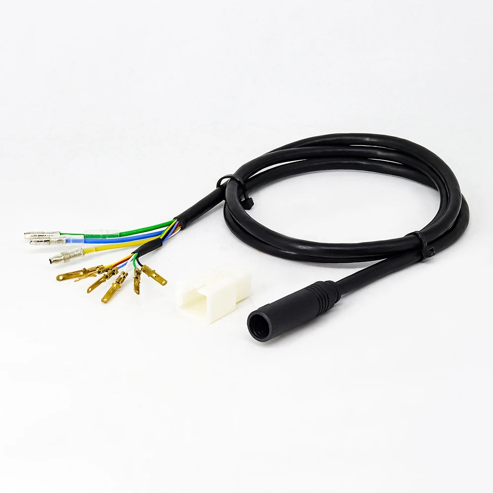 Удлинительный кабель EBike разъем мама Папа 60 см 9Pin кабели для электродвигателя