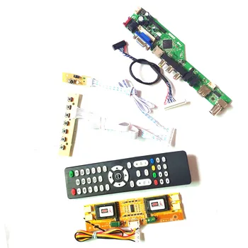 For LTM220M1-L01/L02 LCD panel monitor LVDS 4CCFL 30Pin keyboard+Remote+Inverter HDMI VGA USB AV T.V53 drive card board DIY kit
For LTM220M1-L01/L02 LCD panel monitor LVDS 4CCFL 30Pin keyboard+Remote+Inverter HDMI VGA USB AV T.V53 drive card board DIY kit