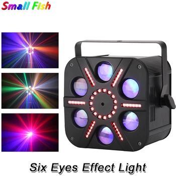 High Quality 5X10W RGBA 6 Eyes Effect Light Professional DJ Disco Stage Light Equipment DMX 512 Control For Club Bar Party KTV
High Quality 5X10W RGBA 6 Eyes Effect Light Professional DJ Disco Stage Light Equipment DMX 512 Control For Club Bar Party KTV