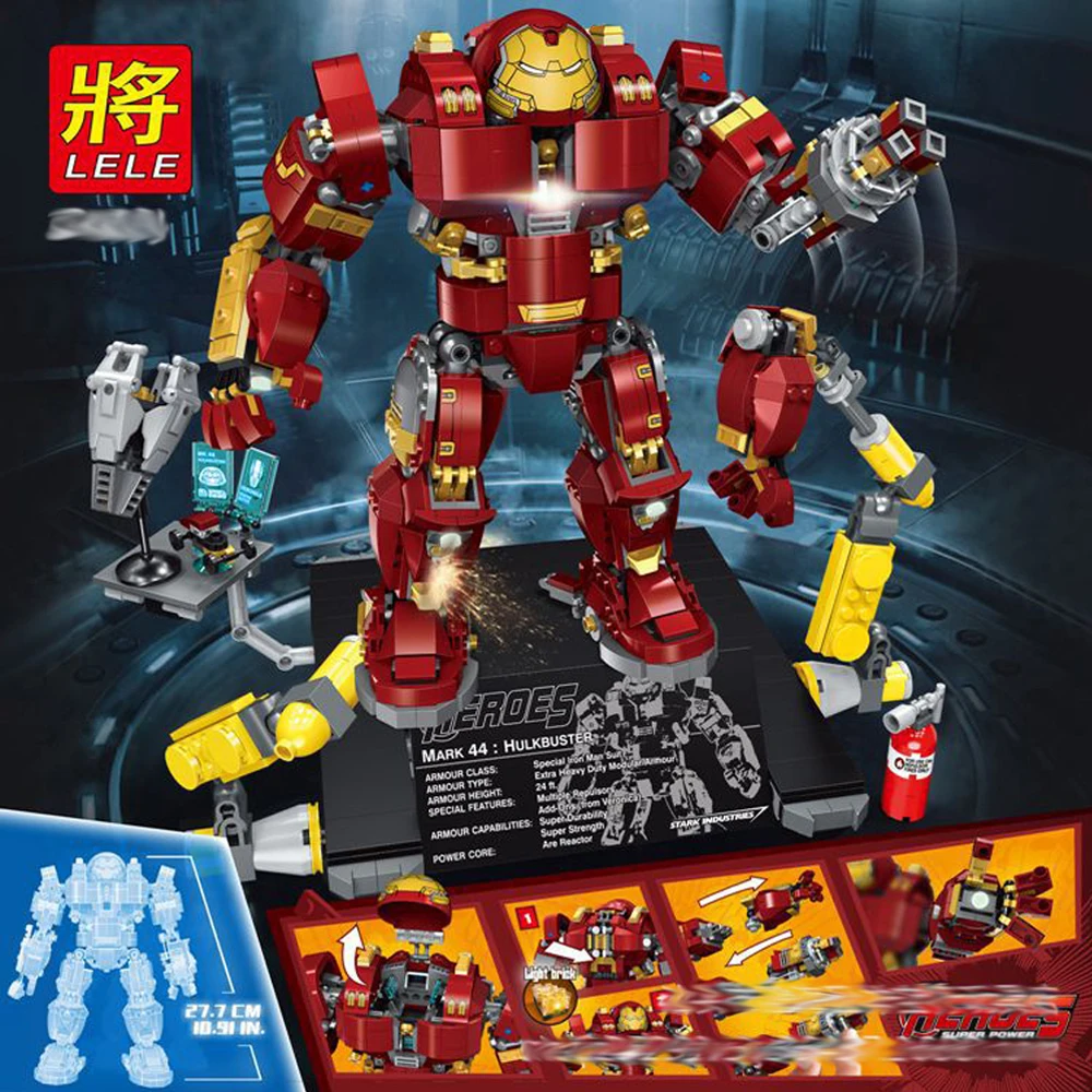 W Large Avengers 3 Anti-Hulk Building block Toys Compatible with Legoinglys Assembl DIY Educating Children Toys Christmas Gifts
W Large Avengers 3 Anti-Hulk Building block Toys Compatible with Legoinglys Assembl DIY Educating Children Toys Christmas Gifts
