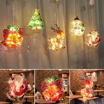 N Outdoor Christmas Silhouette Lights LED Christmas Tree Window Curtain Lights with Suction Cup for Christmas Party Home TE889
N Outdoor Christmas Silhouette Lights LED Christmas Tree Window Curtain Lights with Suction Cup for Christmas Party Home TE889
