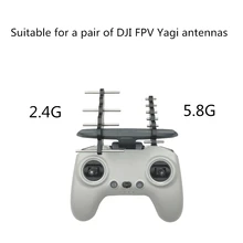 2Pcs 2.4Ghz / 5.8Ghz Yagi Antenna Signal Booster for DJI FPV Remote Controller 2 Yagi Signal Enhancer for FPV Combo Accessories
2Pcs 2.4Ghz / 5.8Ghz Yagi Antenna Signal Booster for DJI FPV Remote Controller 2 Yagi Signal Enhancer for FPV Combo Accessories