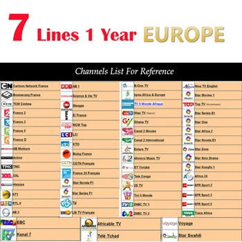 2019 stable Cccams 6/7lines 1 Year for Europe ccam Spain Portugal Germany Poland Italy satellite TV receiver far working flawl
2019 stable Cccams 6/7lines 1 Year for Europe ccam Spain Portugal Germany Poland Italy satellite TV receiver far working flawl