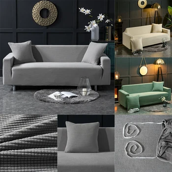 Solid Color Thicker Velvet Sofa Covers Elastic for Living Room Sectional Couch Cover 1/2/3/4 seater Sofa Slipover High Quality 
Solid Color Thicker Velvet Sofa Covers Elastic for Living Room Sectional Couch Cover 1/2/3/4 seater Sofa Slipover High Quality