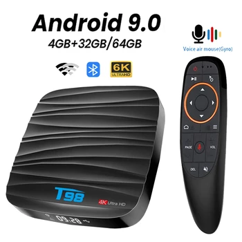 HONGTOP Android TV BOX 6K Quad Core YouTube H6 4GB 32GB 64GB set top box 2.4G&5G WiFi tv box Android 9.0 3D media player BT 4.0
HONGTOP Android TV BOX 6K Quad Core YouTube H6 4GB 32GB 64GB set top box 2.4G&5G WiFi tv box Android 9.0 3D media player BT 4.0