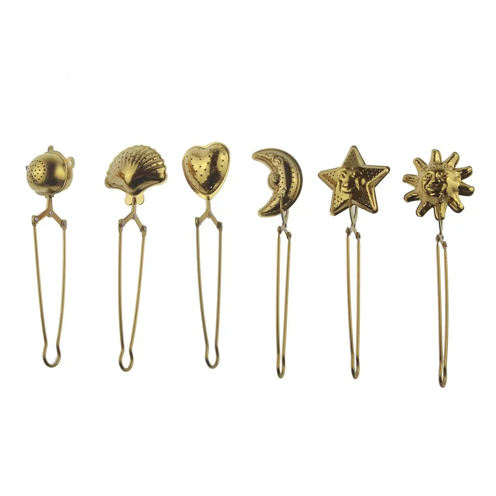 Anti-Fading 304 Stainless Steel Gold Plated Tea Drain Wire Handle Tea Clip Tea Filter Compact Tea Tool
Anti-Fading 304 Stainless Steel Gold Plated Tea Drain Wire Handle Tea Clip Tea Filter Compact Tea Tool