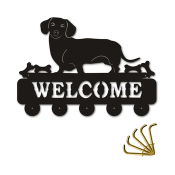 Dachshund Wall Hook Sausage Dog Welcome Animals Hanger Coat Rack Wooden Key Holder Umbrella Household Pet Shop Decor
Dachshund Wall Hook Sausage Dog Welcome Animals Hanger Coat Rack Wooden Key Holder Umbrella Household Pet Shop Decor