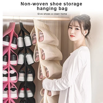 12 Pocket Shoe storage bag Hanging Handbag Organizer for Wardrobe Closet Storage Bag Door Wall Sundry Shoe Bag with Hanger Pouch 
12 Pocket Shoe storage bag Hanging Handbag Organizer for Wardrobe Closet Storage Bag Door Wall Sundry Shoe Bag with Hanger Pouch