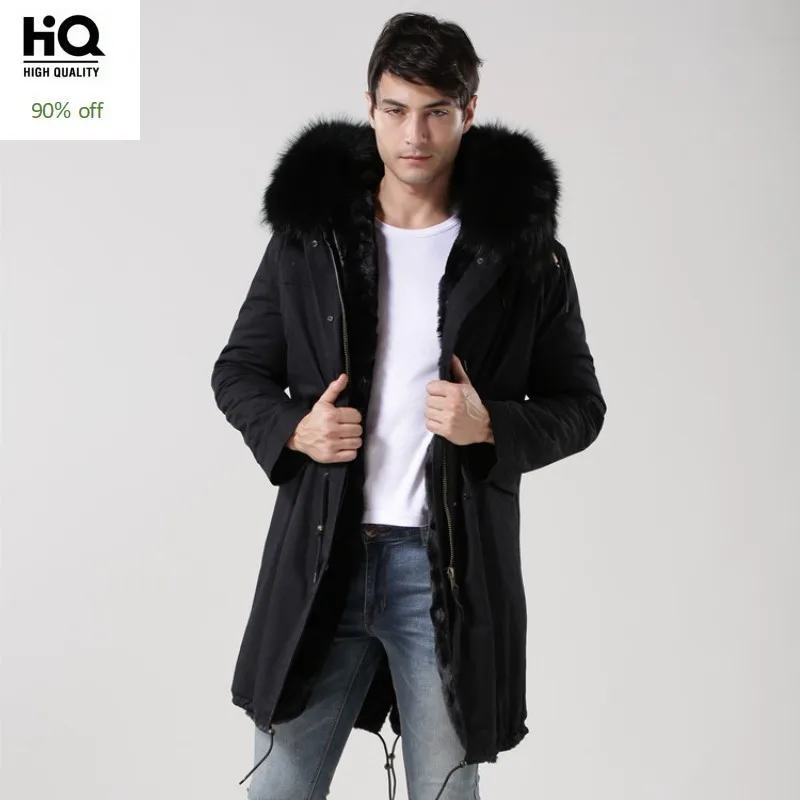 Top Brand Winter Real Fur Collar Hoodie Mens Parka Warm Fur Lining Overcoat Cotton Long Jackets Men Plus Size 4XL Military Coats
Top Brand Winter Real Fur Collar Hoodie Mens Parka Warm Fur Lining Overcoat Cotton Long Jackets Men Plus Size 4XL Military Coats
