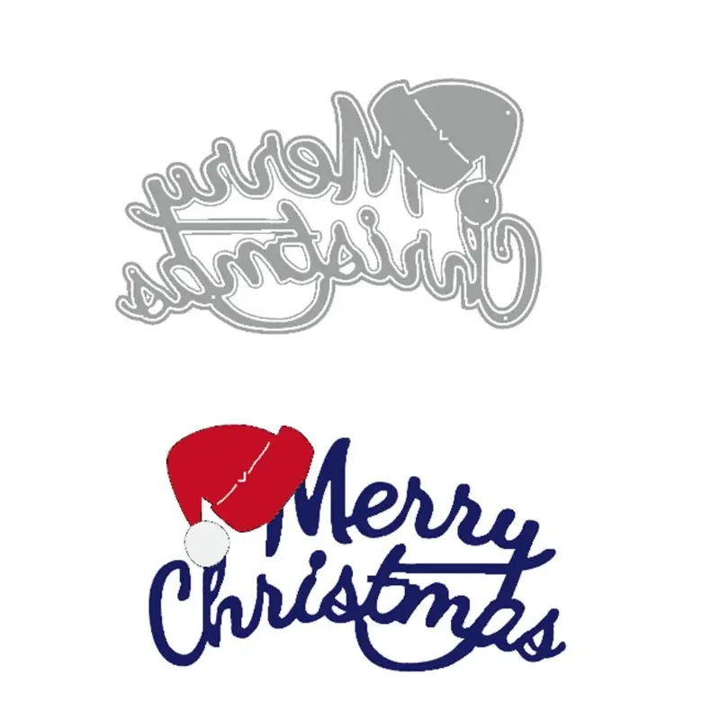 Merry Christmas Hat Metal Cutting Dies Stencil DIY Scrapbooking Album Stamp Paper Card Embossing Decor Craft
Merry Christmas Hat Metal Cutting Dies Stencil DIY Scrapbooking Album Stamp Paper Card Embossing Decor Craft