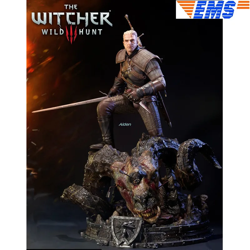 26" PMW3-01 Statue The Witcher 3: Wild Hunt Bust Geralt Of Rivia Full-Length Portrait 1/4 GK Action Model Toy BOX 66CM Z2537
26" PMW3-01 Statue The Witcher 3: Wild Hunt Bust Geralt Of Rivia Full-Length Portrait 1/4 GK Action Model Toy BOX 66CM Z2537