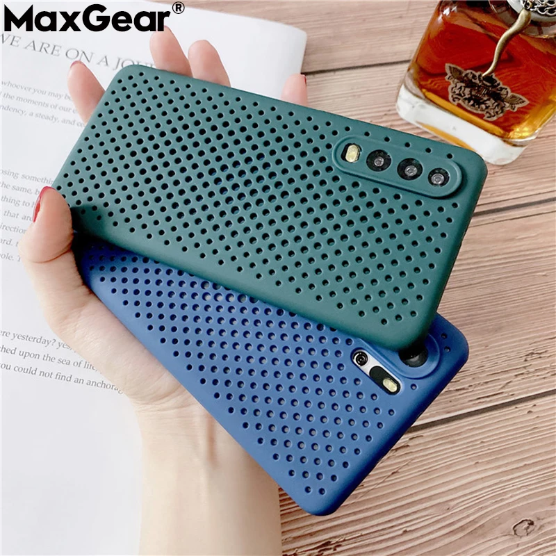 Ультратонкий сетчатый дышащий чехол для Xiaomi Redmi Note 9S 8 T 9 S Pro Max 9A 8A с двойным