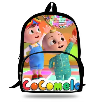 16-inch Mochila School Backpack Cocomelon Printing Children School Bags Boys Teenage Girls Daily Laptop Backpacks
16-inch Mochila School Backpack Cocomelon Printing Children School Bags Boys Teenage Girls Daily Laptop Backpacks
