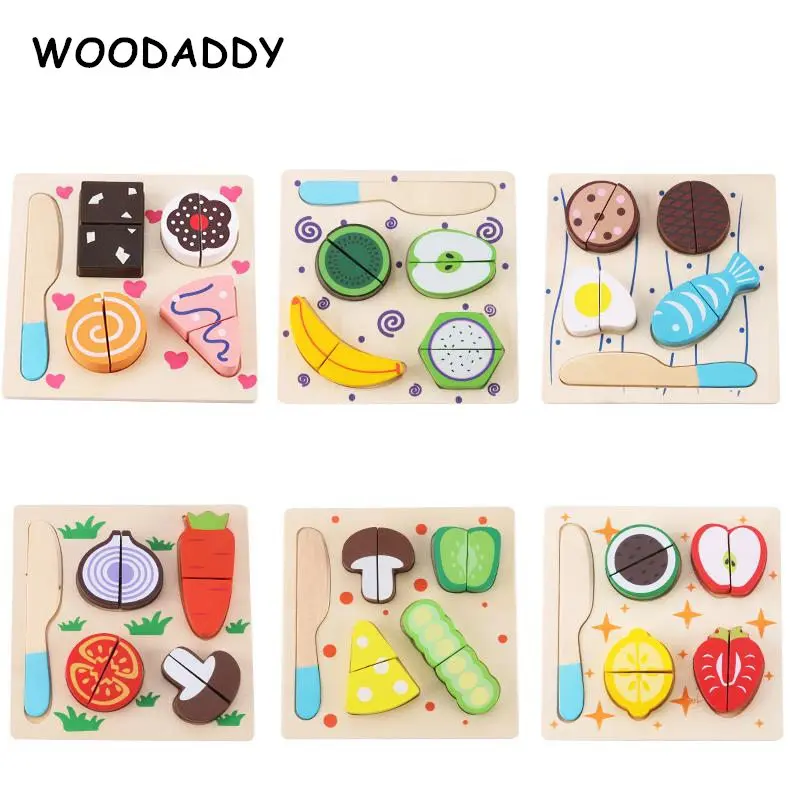 Baby Cutting Set Simulation Strawberry/Fish/Dessert Fruits Stack Height Cutting Wooden Toys For Kids Food Kitchen Toys Education
Baby Cutting Set Simulation Strawberry/Fish/Dessert Fruits Stack Height Cutting Wooden Toys For Kids Food Kitchen Toys Education