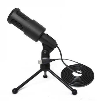 Portable Microphone SF-960B 3.5mm / USB o Wired Stereo With Holder Stand Clip For PC Chatting Singing Karaoke Laptop
Portable Microphone SF-960B 3.5mm / USB o Wired Stereo With Holder Stand Clip For PC Chatting Singing Karaoke Laptop