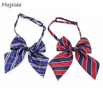 Ties Women Kawaii Colorful Cute Simple Bowtie Womens Elegant All-match Plaid Striped Printed Korean Style Chic Fashion Females 
Ties Women Kawaii Colorful Cute Simple Bowtie Womens Elegant All-match Plaid Striped Printed Korean Style Chic Fashion Females