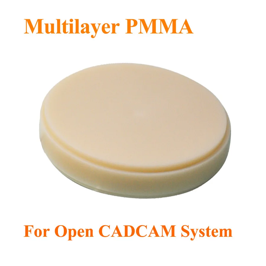3 шт., стоматологические материалы OD98x18 мм/Многослойные блоки PMMA CAD/CAM Dental
3 шт., стоматологические материалы OD98x18 мм/Многослойные блоки PMMA CAD/CAM Dental