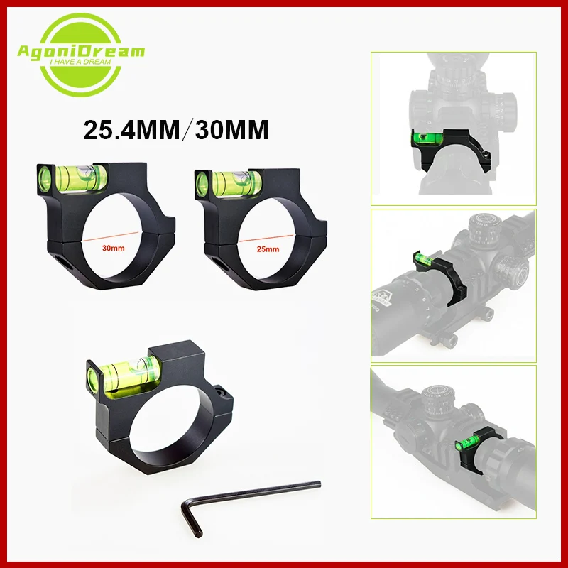 Hunting Spirit Bubble Level Rifle Level Scope Mount Hunting Gun Mounts Accessories 25.4/30mm Ring 11/20mm Dovetail Base GA32
Hunting Spirit Bubble Level Rifle Level Scope Mount Hunting Gun Mounts Accessories 25.4/30mm Ring 11/20mm Dovetail Base GA32