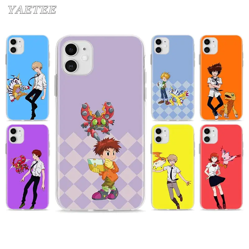 Soft Phone Case For Apple iPhone 12 11 Pro Max SE 2020 X XS MAX XR 7 8 6S Plus Fundas Capa Back Cover Digimon Coque cases
Soft Phone Case For Apple iPhone 12 11 Pro Max SE 2020 X XS MAX XR 7 8 6S Plus Fundas Capa Back Cover Digimon Coque cases