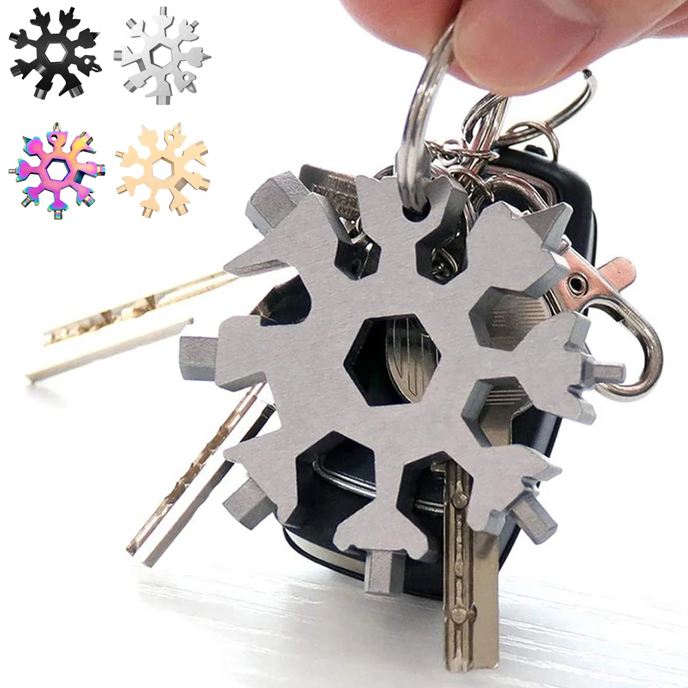 18 in 1 Multi-Function Snowflake Wrenches Combination Portable Tool Hex Wrench Multifunction Camp Survive Outdoor Shape Tool
18 in 1 Multi-Function Snowflake Wrenches Combination Portable Tool Hex Wrench Multifunction Camp Survive Outdoor Shape Tool