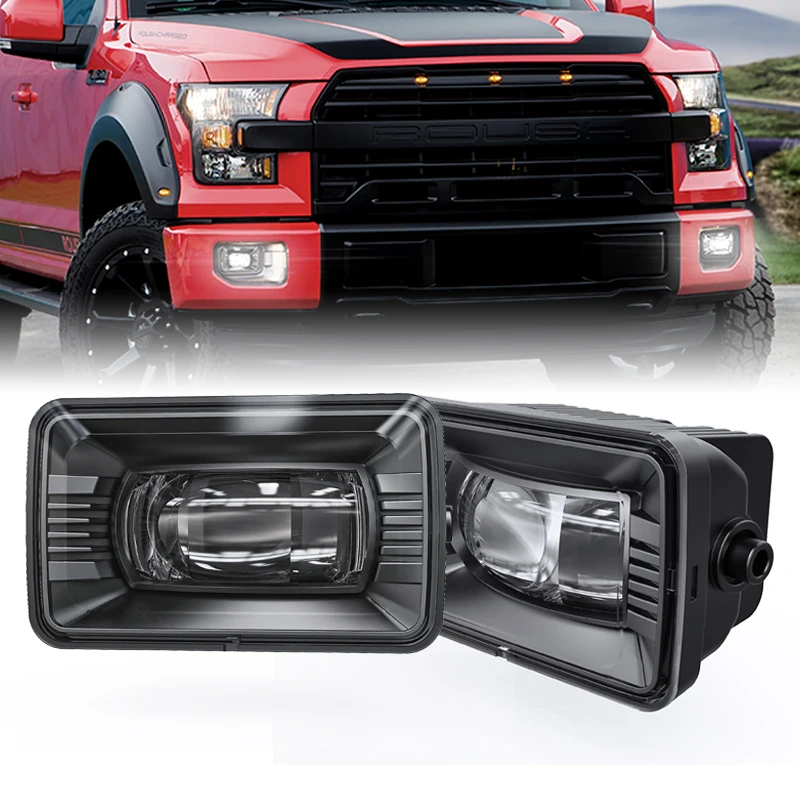 Car LED Fog Lights For Ford F150 2017-2018 Super Duty Rectangular Bumper Driving Lamp Led Headlight Plug And Play
Car LED Fog Lights For Ford F150 2017-2018 Super Duty Rectangular Bumper Driving Lamp Led Headlight Plug And Play