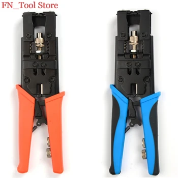Multi-function RG6 Compression type F head Lotus flower head crushing crimping pliers clamp hand tools
Multi-function RG6 Compression type F head Lotus flower head crushing crimping pliers clamp hand tools