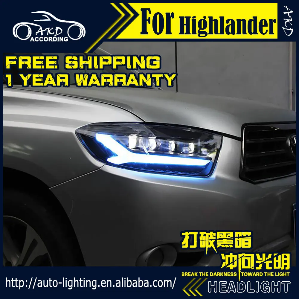 Car Styling Head Lamp for Highlander LED Headlight 2007-2011 Kluger Headlights DRL Dynamic Indicator Signal LED Beam Auto Parts
Car Styling Head Lamp for Highlander LED Headlight 2007-2011 Kluger Headlights DRL Dynamic Indicator Signal LED Beam Auto Parts