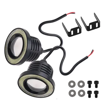Universal 2Pcs 3.5 Inch 89mm Projector COB LED Car Fog Light Halo Angel Eyes Rings DRL White 12V Road Fog Lamp
Universal 2Pcs 3.5 Inch 89mm Projector COB LED Car Fog Light Halo Angel Eyes Rings DRL White 12V Road Fog Lamp