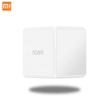 Xiaomi Magic Cube Controller Smart Wireless Switch Zigbee Version Controlled by Six Actions Application Home Security
Xiaomi Magic Cube Controller Smart Wireless Switch Zigbee Version Controlled by Six Actions Application Home Security