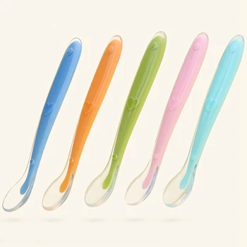 Baby Spoons Feeding Dishes Tableware For Children Flatware Cutlery Spoon Silicone Tools-for-patchwork Lot Soup Ladle
Baby Spoons Feeding Dishes Tableware For Children Flatware Cutlery Spoon Silicone Tools-for-patchwork Lot Soup Ladle