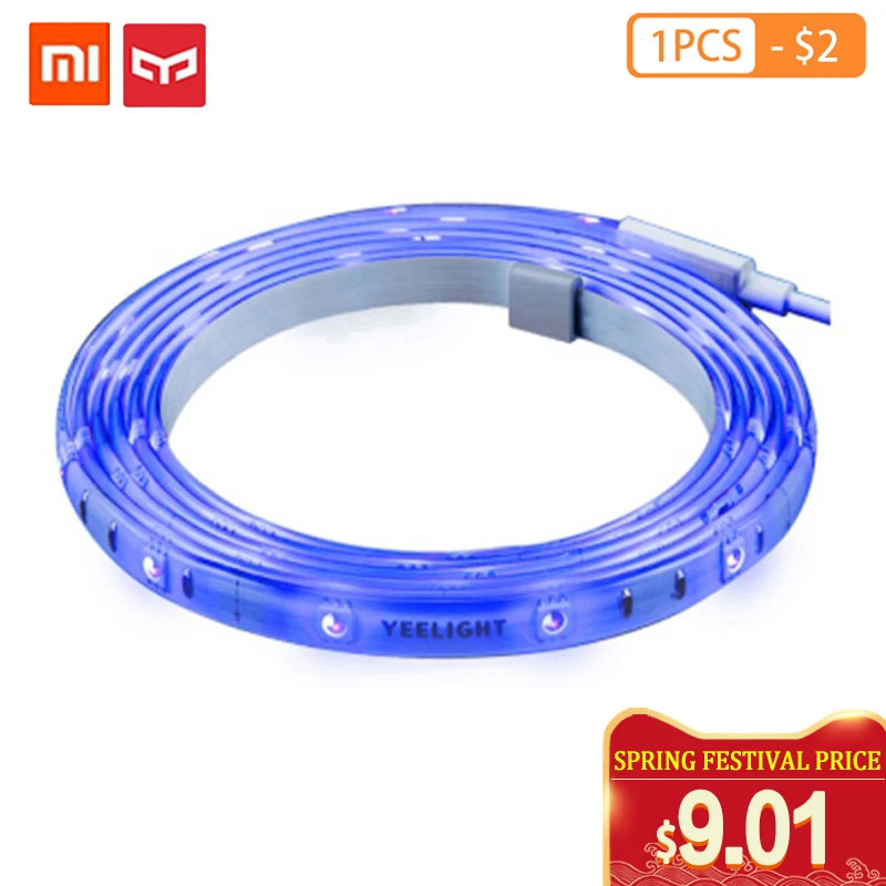 Yeelight Smart Light Band Smart Home WiFi APP Remote Control LED Light Strip Extension Version Support Stitching
Yeelight Smart Light Band Smart Home WiFi APP Remote Control LED Light Strip Extension Version Support Stitching