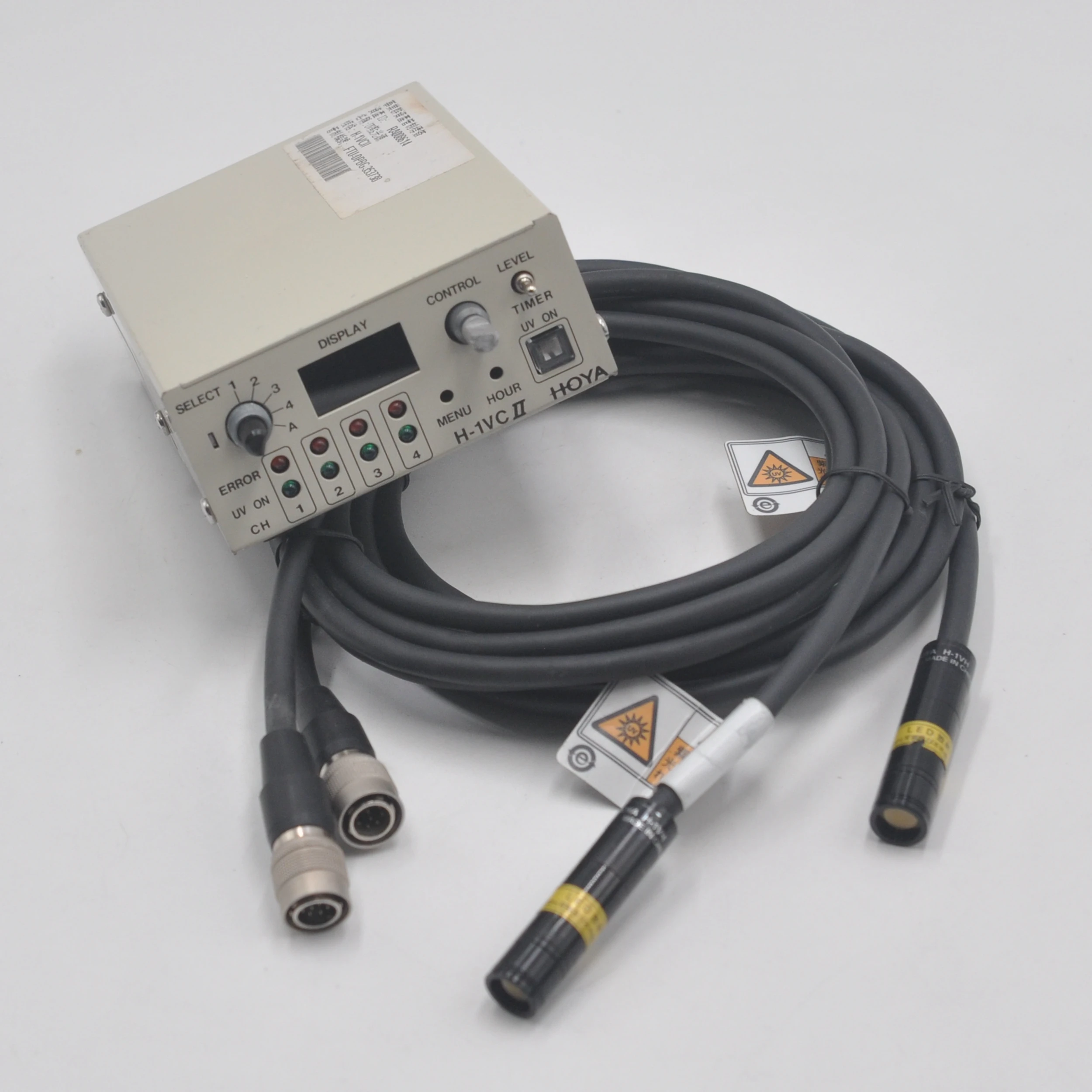 Japan HOYA HOYA-UV curing light source fiber optic EXECURE-H-1VC II with 2 lights
Japan HOYA HOYA-UV curing light source fiber optic EXECURE-H-1VC II with 2 lights