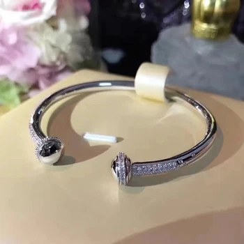 Hot Brand Jewelry For Women Rotate Ball Bangle adjust size Bead spin rotating bracelet Wedding Jewelry Open Rose Gold jewelry
Hot Brand Jewelry For Women Rotate Ball Bangle adjust size Bead spin rotating bracelet Wedding Jewelry Open Rose Gold jewelry