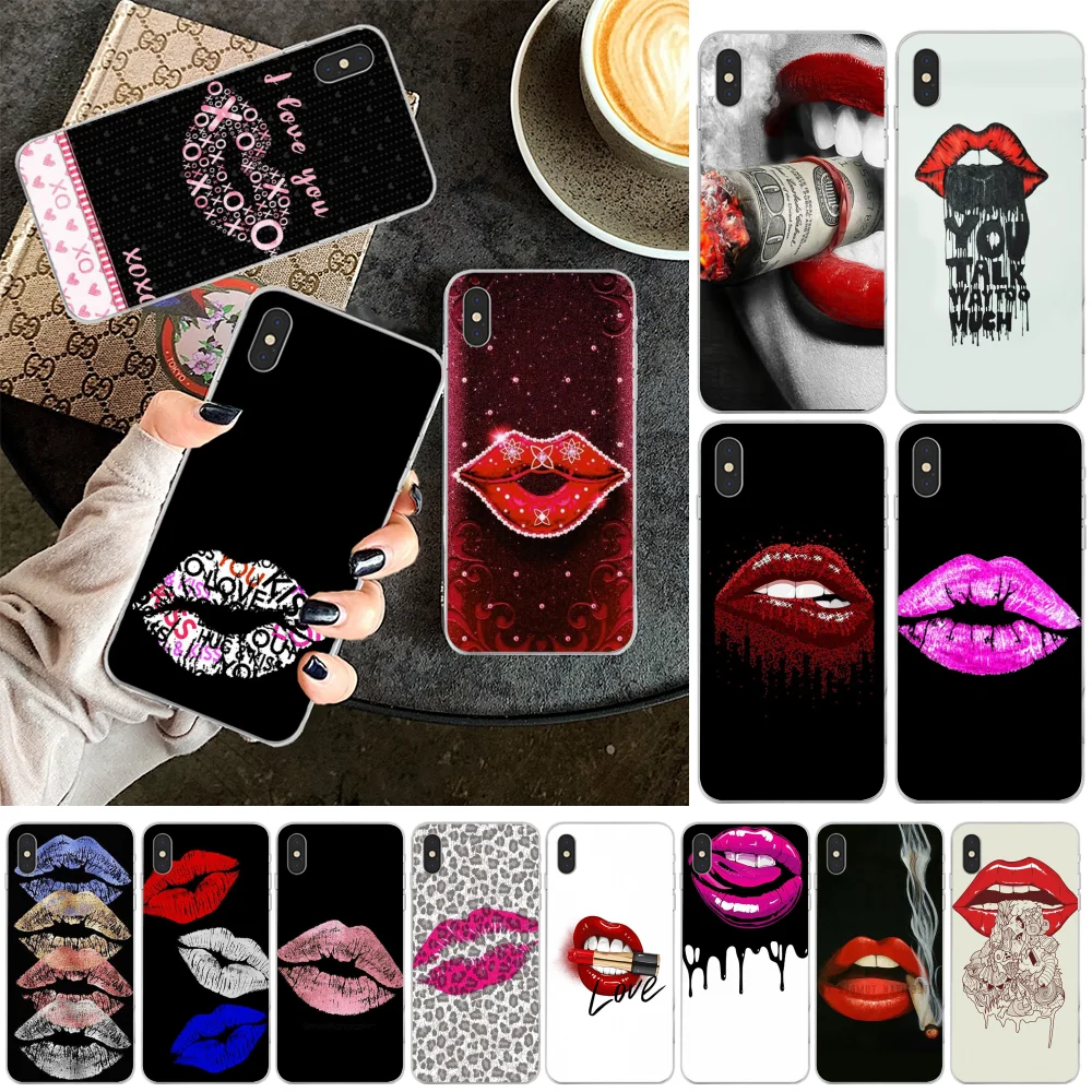 LJHYDFCNB Lipstick mark TPU Soft Phone Case Cover for iPhone 11 pro XS MAX 8 7 6 6S Plus X 5 5S SE XR cover
LJHYDFCNB Lipstick mark TPU Soft Phone Case Cover for iPhone 11 pro XS MAX 8 7 6 6S Plus X 5 5S SE XR cover