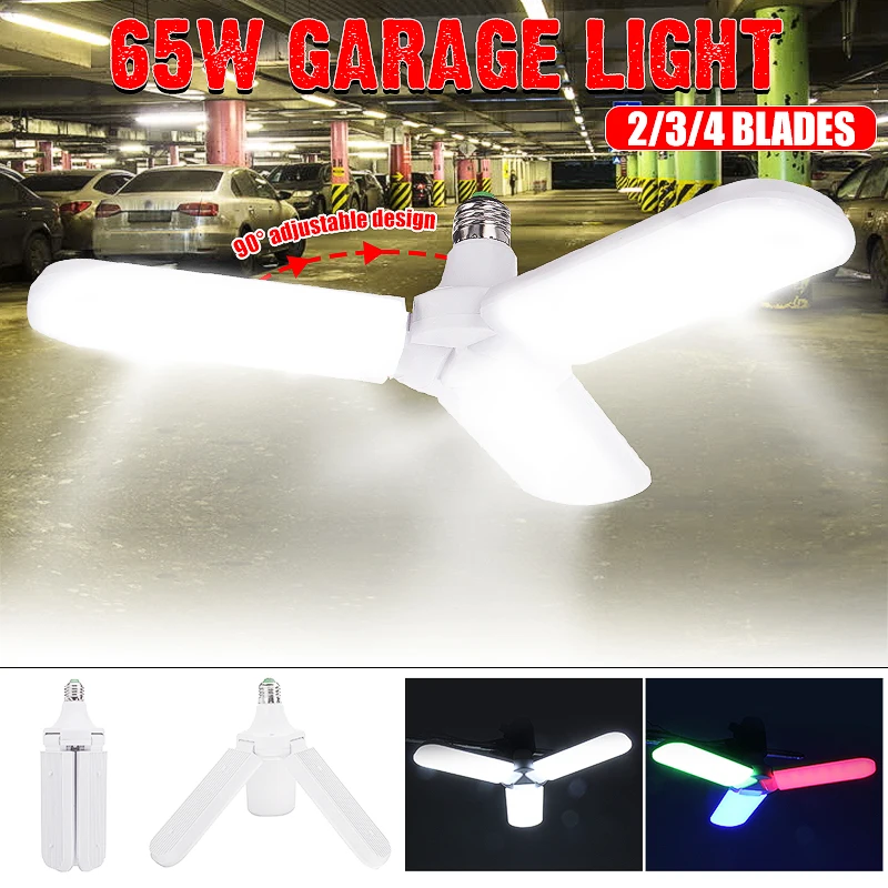 65W E27 E26 LED Bulb 3 Color Foldable Fan Blade Bulb LED Lamp Super Bright Ceiling Light Home Energy Saving Lights 120-265V
65W E27 E26 LED Bulb 3 Color Foldable Fan Blade Bulb LED Lamp Super Bright Ceiling Light Home Energy Saving Lights 120-265V
