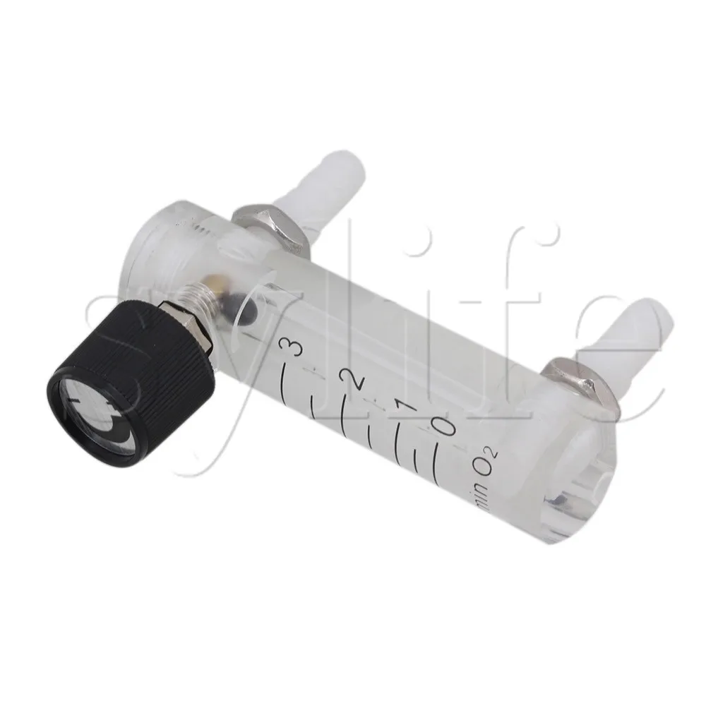 LZQ-2 Flowmeter 0-3LPM Flow Meter with Control Valve for Oxygen /Air/Gas | Инструменты
