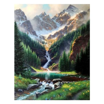 Home-Decor Landscape Stream in Mountain Painting By Numbers Kit Diy Paint Canvas Unique Gifts for Adults and Children
Home-Decor Landscape Stream in Mountain Painting By Numbers Kit Diy Paint Canvas Unique Gifts for Adults and Children