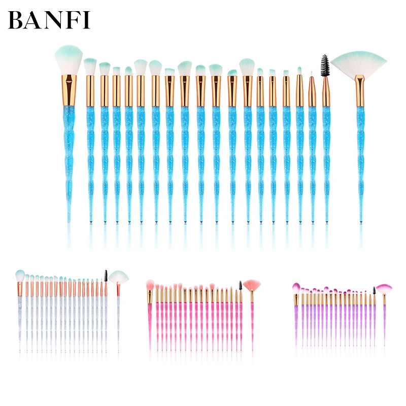 20pcs Diamond Makeup Brush Set Eye Brush Beauty Tools Fan Powder Eyeshadow Contour Beauty Cosmetic Colorful For Make Up Tool 
20pcs Diamond Makeup Brush Set Eye Brush Beauty Tools Fan Powder Eyeshadow Contour Beauty Cosmetic Colorful For Make Up Tool