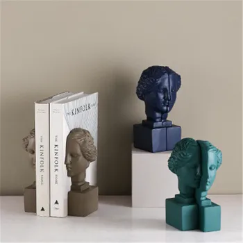Nordic Style Roman Mythology Goddess Venus Head Portraits Resin Bookends Creative Office Desktop Decoration Book End
Nordic Style Roman Mythology Goddess Venus Head Portraits Resin Bookends Creative Office Desktop Decoration Book End
